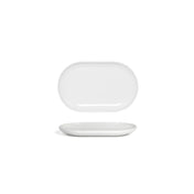 FOH DSU011WHP22 Bevel Plate 11" X 7" X 1"H Oval