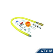 T&S Brass HG-4D-48K-M12 HG-4D-48K Master Pack W/ Gas Hose W/Quick Disconnect 3/4" NPT