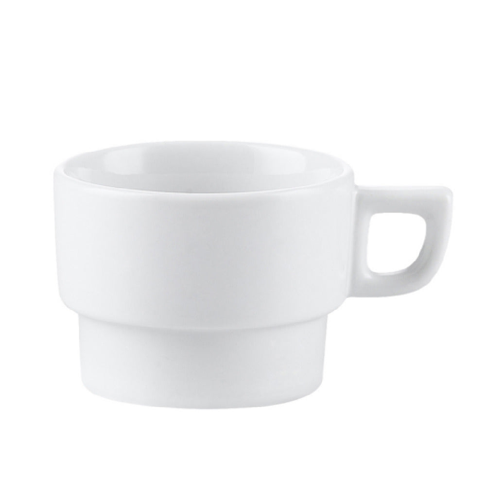 CAC China RCN-1-F Clinton Frank Cup 7 Oz. 3-1/2" Dia. X 2-1/2"H