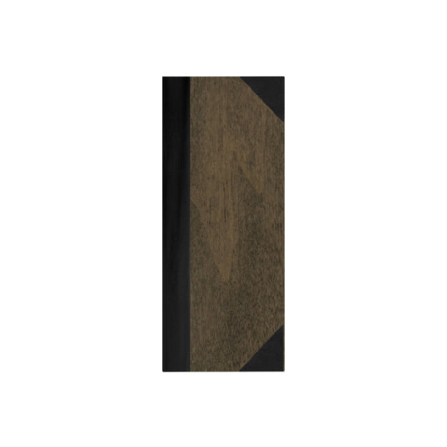 Risch WOOD-2V 4.25X11 Authentic Wood Menu Cover (specify Color) 4-1/4" X 11" Double