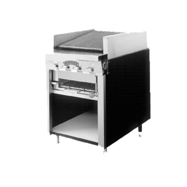 Montague Company UF-30R Legend™ Charbroiler Gas 30" Heavy Duty Range Match