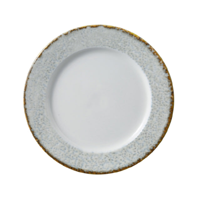 Yanco IB-107 - Iris Blue Bread Plate, 7 1/8" X 3/4", Blue