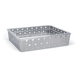 FOH BHO117BCI20 1/2 Size Dots Housing/Pan Set Shallow Silver Includes One BHO115BCI20 1/2 Size Dots Housing Shallow Silver