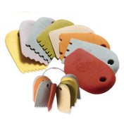 Mercer Culinary M35614 Silicone Wedge Set 8-piece Includes: (1) M35606 3mm Graduated Lancet Arch