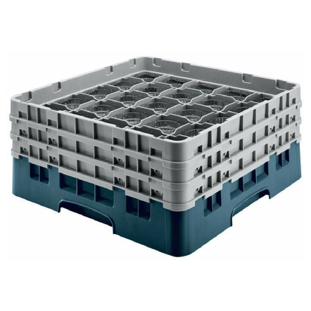 Cambro 36S534414 Camrack® Glass Rack With (2) Soft Gray Extenders Full Size