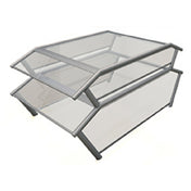 Eagle DCS6-DSG-BDT Directors Choice® Decorative Deluxe Sneeze Guard Buffet Style