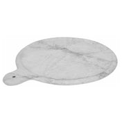 BauscherHepp TMA3132 Carrara Collection Marble Platter 15" X 12-1/2" X 1/2"H