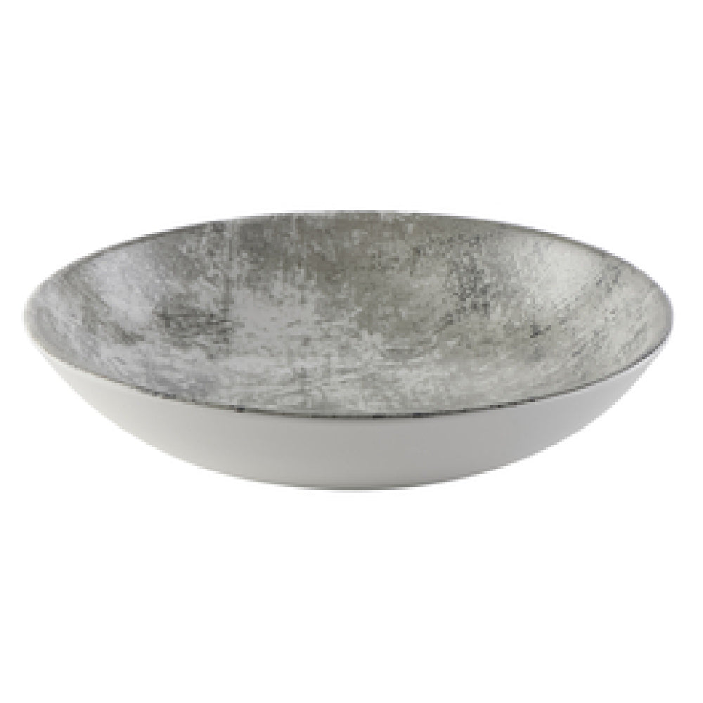 Arc Cardinal FN463 Dudson Maker'S Urban Steel Grey Coupe Bowl 40.0 Oz (D:9.75'') Vitrified Ceramic