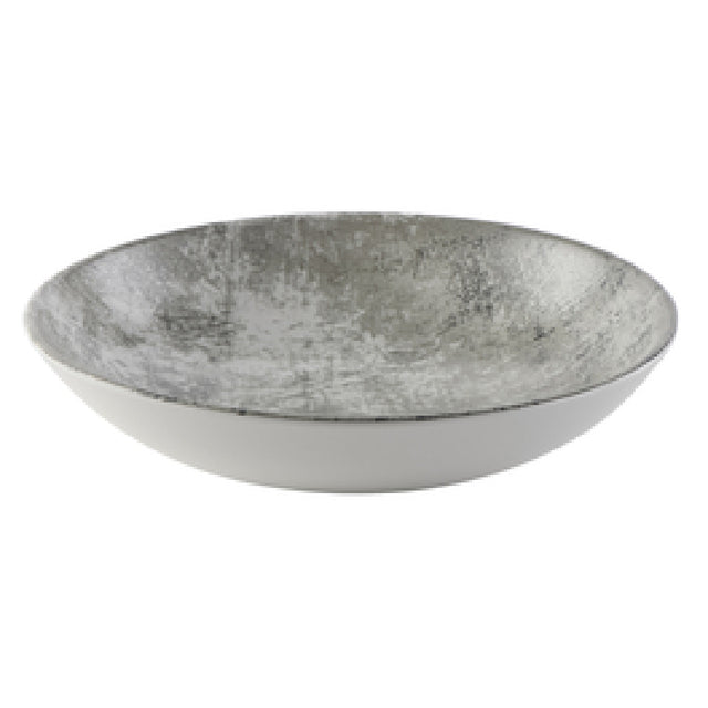 Arc Cardinal FN463 Dudson Maker'S Urban Steel Grey Coupe Bowl 40.0 Oz (D:9.75'') Vitrified Ceramic