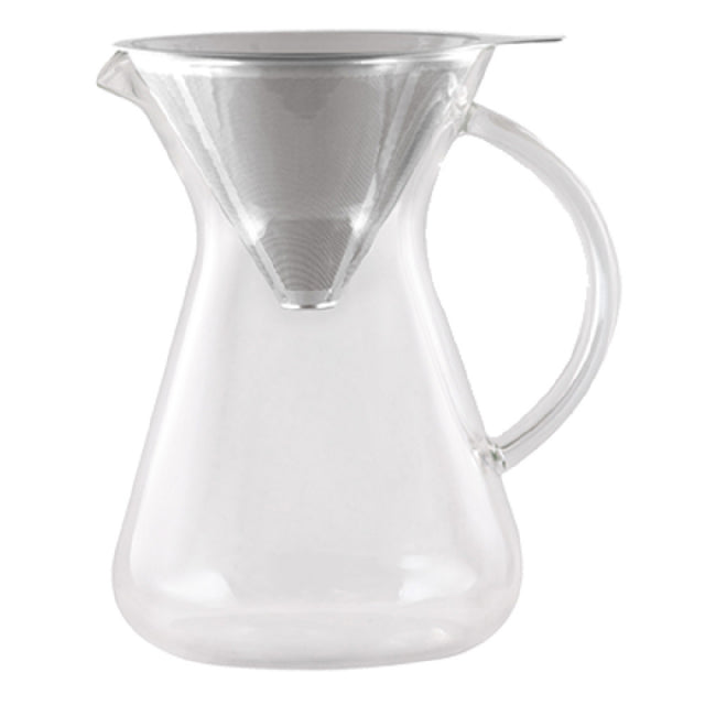 BauscherHepp P519000 Slow Coffee Maker 20-1/2 Oz. 4-3/4" Dia. X 6-1/3"H