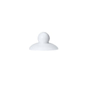 Steelite 82000AND0427L Sauce Bottle Lid 1.25" X 1.125" Whiteware