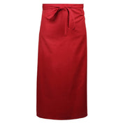 Mercer Culinary M61130RD Genesis Bistro Apron 33" X 29" 2-sided