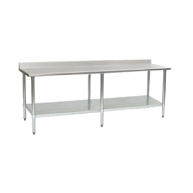 Eagle T24120B-BS Budget Series Work Table 120"W X 24"D 4-1/2"H Backsplash