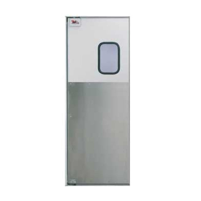 Curtron SPD-30-AL-3084 Service-Pro® Series 30 Swinging Door 30” X 84” .032” Tempered Aluminum With Satin Anodized Finish Exterior