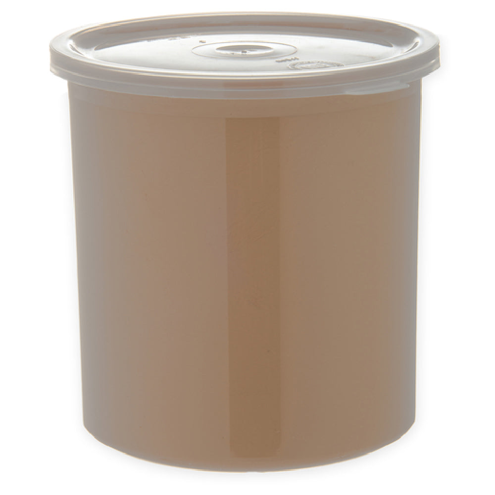 Carlisle 030106 Carlisle Classic Crock 1.2 Qt. Snap-on Polypropylene Lid