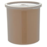 Carlisle 030106 Carlisle Classic Crock 1.2 Qt. Snap-on Polypropylene Lid