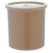 Carlisle 030106 Carlisle Classic Crock 1.2 Qt. Snap-on Polypropylene Lid