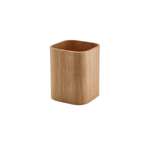 Steelite GWWVCH9L - Cutlery Holder Wood Veneer Light, 4.5" X 3.5" X 4.375", Trays And Caddies