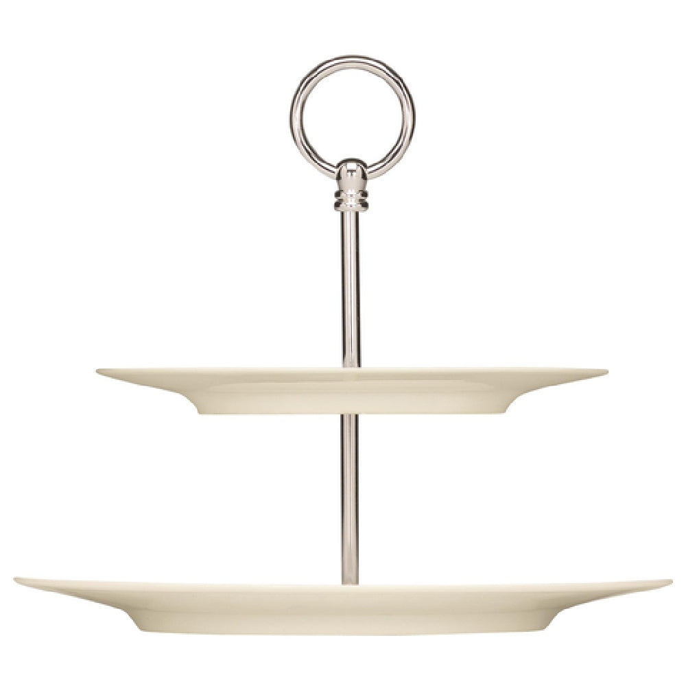 BauscherHepp 697802 Rod For Double Tier Etagere Circle Handle At Top