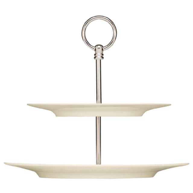 BauscherHepp 697802 Rod For Double Tier Etagere Circle Handle At Top
