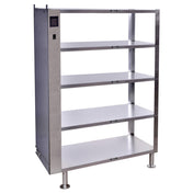 BK Resources EHTG-5 Heated Shelf (5) Shelves 43" W X 20" D X 64-1/4" H