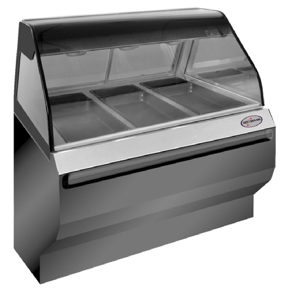 Alto Shaam ED2SYS-48-BLK_120/60/1 Halo Heat® Heated Display Case With European Style Base