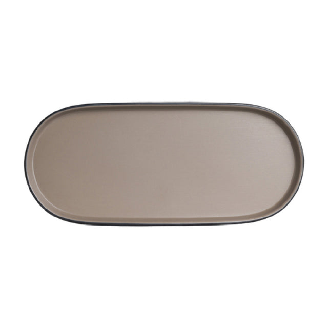 Steelite 7810JB016 Oval Plate 11.375" X 5.0" X 0.875" Baja