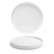 FOH DDP076WHP22 Soho Plate 9” Dia. X 3/4"H Round