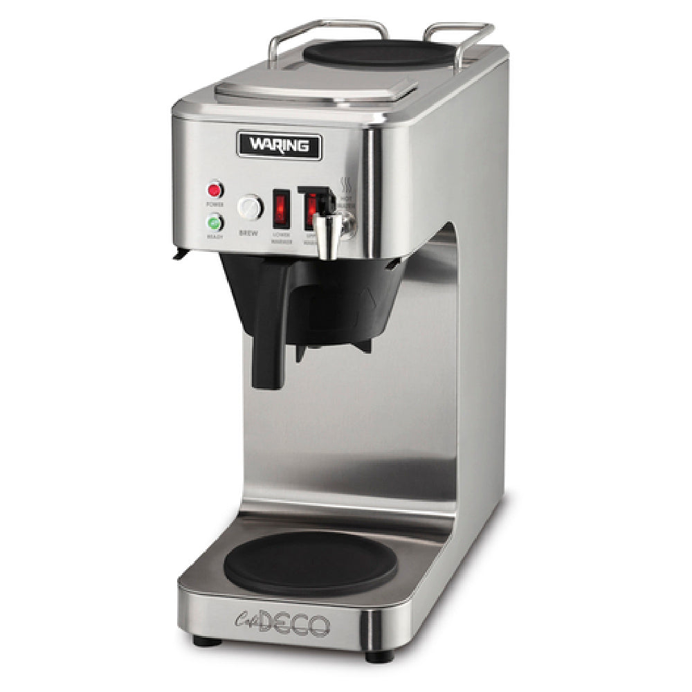 Waring WCM50P - Café Deco™ Automatic Coffee Brewer, Built-in, Pour-over & Automatic Refill Features