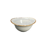 Vertex China LTP-B60 Flare Bowl 6-1/4”W X 5-1/2”D X 2-3/4” Hand Painted