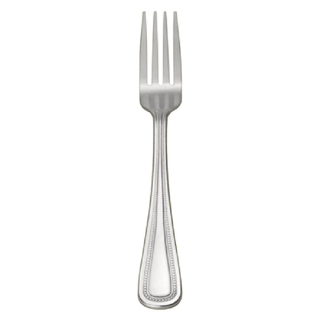 CAC China 2008-05 Pearl Dinner Fork 7-1/2"L Heavy Weight
