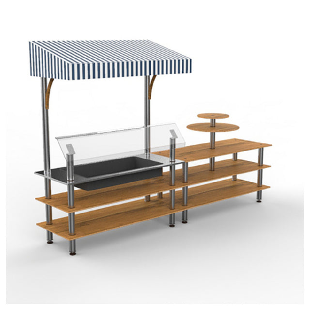 Steelite MGCMLE04BSWF - Display Station, Modular, Mogogo