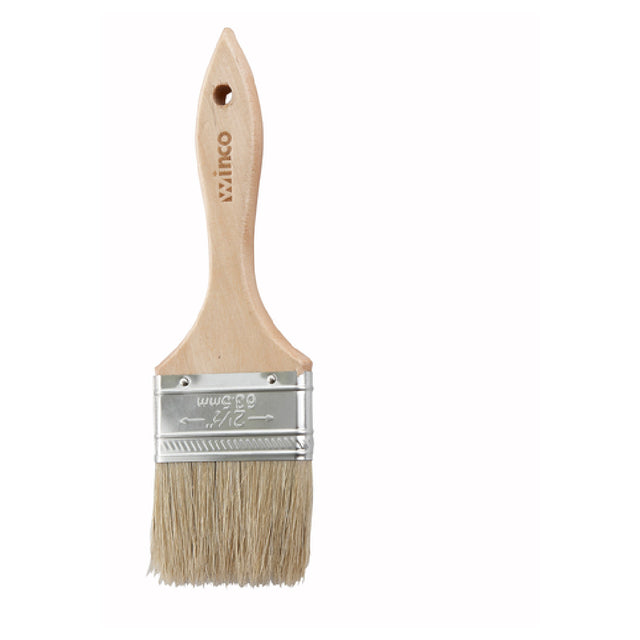 Winco WBR-25 Pastry Brush 2-1/2" Wide Flat