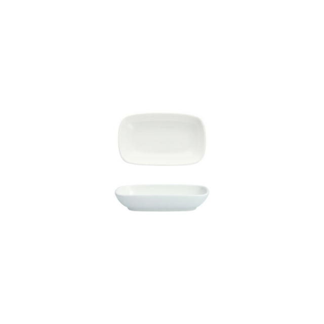 Fortessa DV.70458 Sm. Canoe Tray 5.7" X 3.5" X 1" (14.5x9x3) Single Compartments