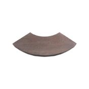 Elite Global Solutions M514QR-WN Melamine Meta Riser 14" X 5" X 5/8" H Quarter Circle