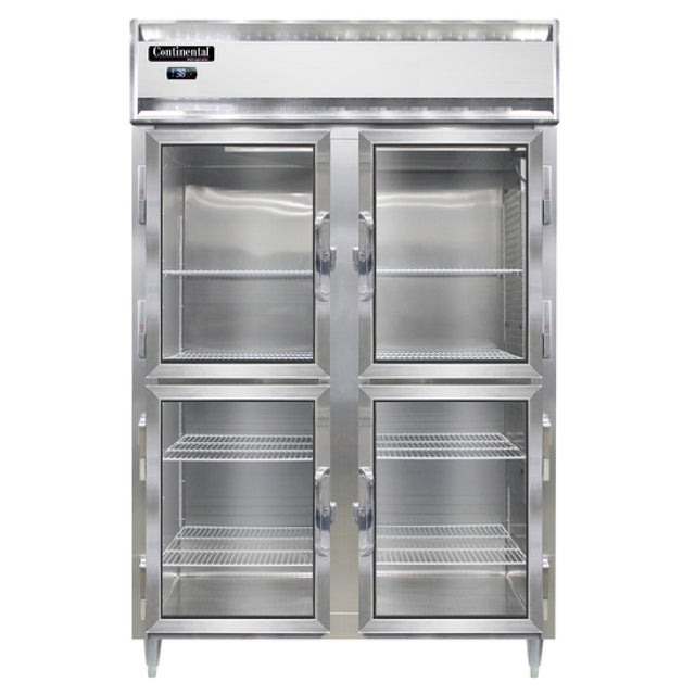 Continental Refrigerator D2RNSAGDHD Designer Line Refrigerator Reach-in Two-section