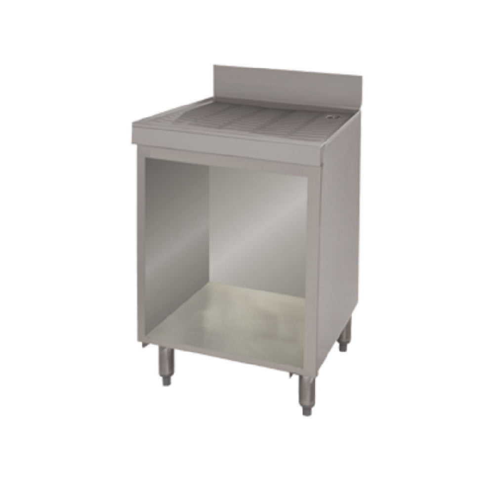 Advance Tabco CRD-3B Underbar Basics™ Drainboard Open Cabinet Base 36"W X 21"D X 33"H