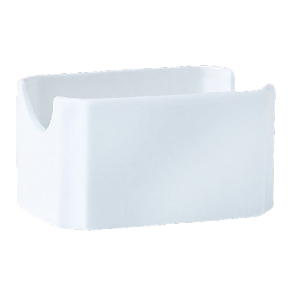 Steelite 9001C389 Sugar Packet Container 4.0" X 2.125" Alumina Vitrified