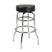 Hubert 32Q-024 - CenPro Double Ring Bar Stool, 285 Lb. Weight Capacity, 3 1/2" Thick Swivel Seat