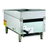 Hubert 122674 - Kratos® 29Y-176 Commercial Gas Countertop Griddle, 15"W Countertop Manual Griddle