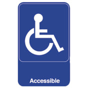 Royal ROY 695644 - Sign, 6" X 9", "Accessible"