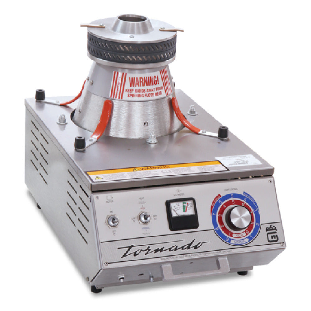 Gold Medal 3005SS - Tornado® Cotton Candy Machine, Stainless Steel, Up To 6-7 Servings Per Minute