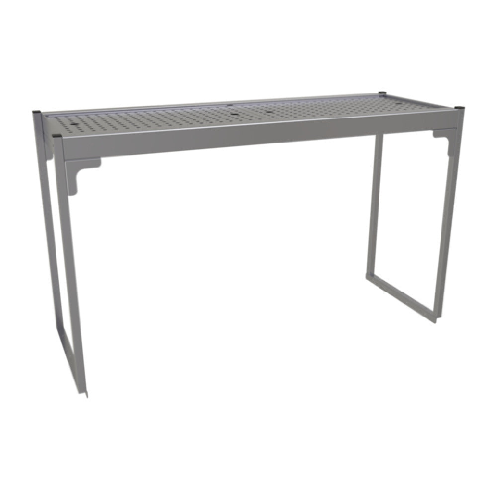 Glastender SOS/SS-42 Single Overshelf 42"W X 15"D X 24"H Removable Perforated Inserts