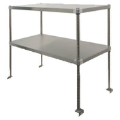 GSW USA DS-1260A Double Overshelf Adjustable 60-1/2"L X 12"W X 36"H O.A.