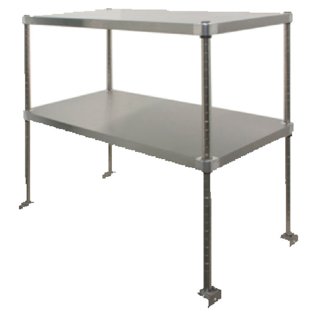 GSW USA DS-1672A Double Overshelf Adjustable 72-1/2"L X 16"W X 36"H O.A.