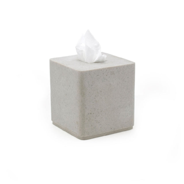 FOH RTB028GYR21 Tissue Cover 5.25"W X 5.25"D X 5.5"H Square