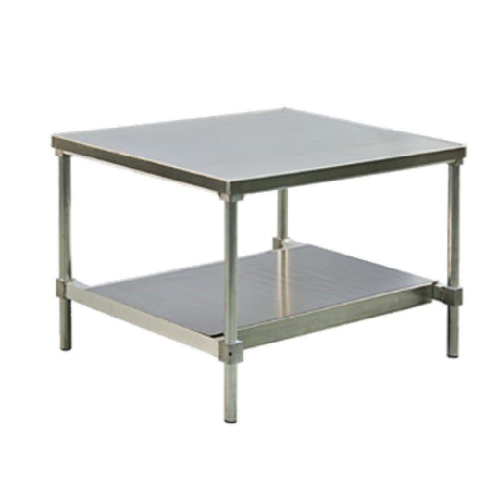 New Age Industrial 12436GSU Equipment Stand 36"W X 24"D X 24"H Removable 12 Gauge Top With Marine Edge