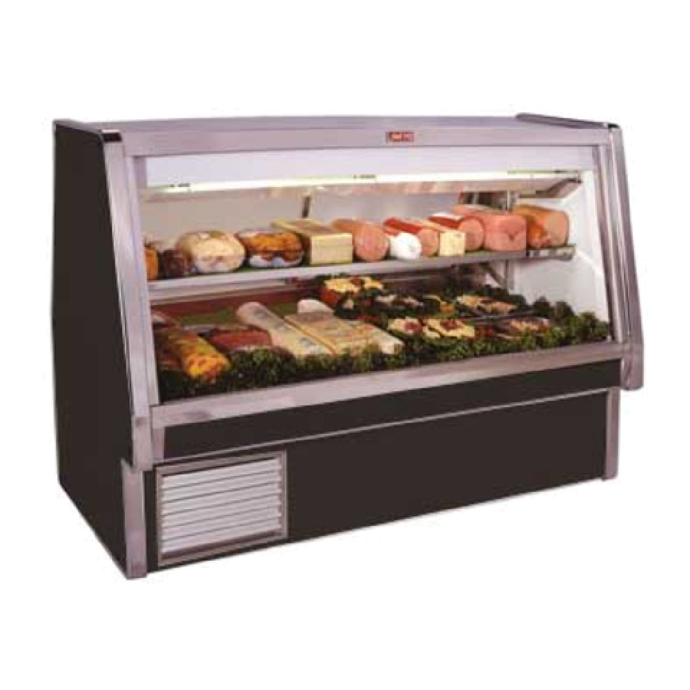 Howard-McCray SC-CDS34E-8-BE-LED Deli Meat & Cheese Service Case Double Duty Endless Design 100-1/2"W