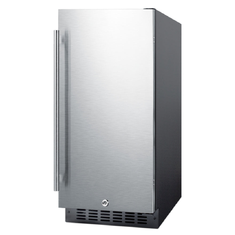 Summit ALR15BSS Undercounter Refrigerator ADA Compliant Built-in Or Freestanding Use