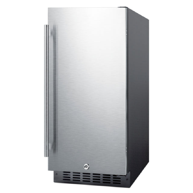Summit ALR15BSS Undercounter Refrigerator ADA Compliant Built-in Or Freestanding Use